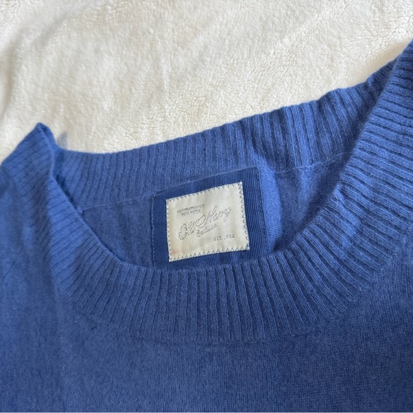 100% cashmere cachemire Cashmire blue medium Old Navy - Picture 5 of 5